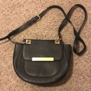 Black Cross-body Purse